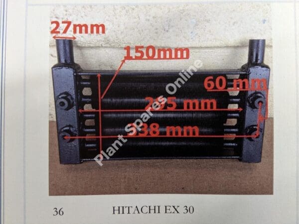 Enfriador de aceite hidráulico EX30