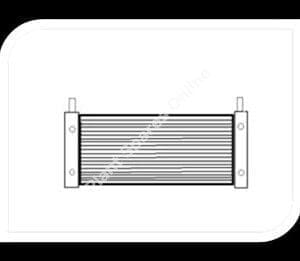 Refroidisseur d'huile hydraulique Hitachi EX30