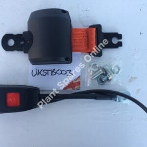 Cinturón de seguridad naranja ALR con vástago flexible de 25 cm