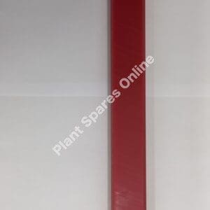 Red Wear Pad fits JCB 33/Y8357