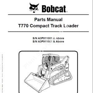 Onderdelenboek voor Bobcat T770